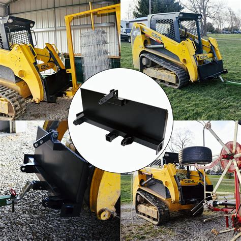 skid steer attachment hook up